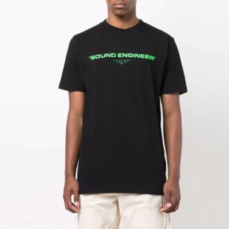 FW21 Estampado de letras, pantalones cortos, versión estándar, negro