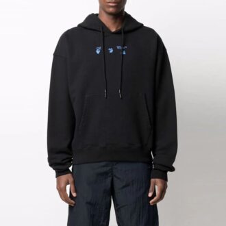 FW21 Estampado Liquid Mirko para hombre, negro