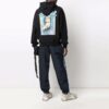 FW21 Estampado Liquid Mirko para hombre, negro