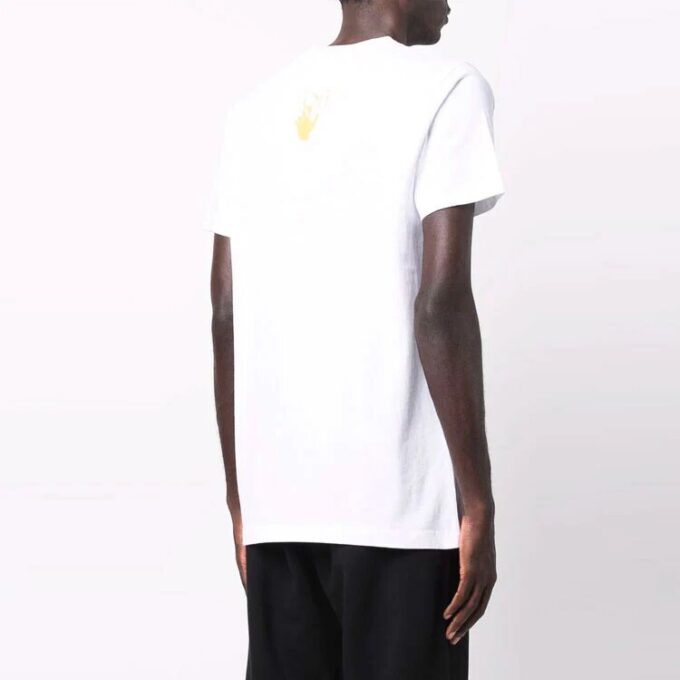FW21 Estampado Pantalones Cortos Versión estándar Blanco