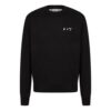 FW21 Logo Algodón Cuello Redondo Manga Larga Versión Negro