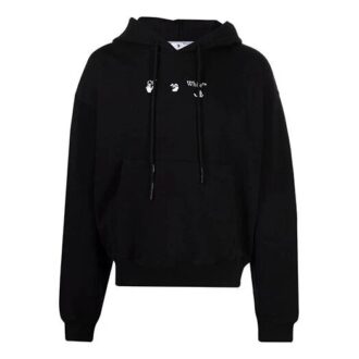 FW21 Melting Arrow Logo Print Sports Hombre Negro