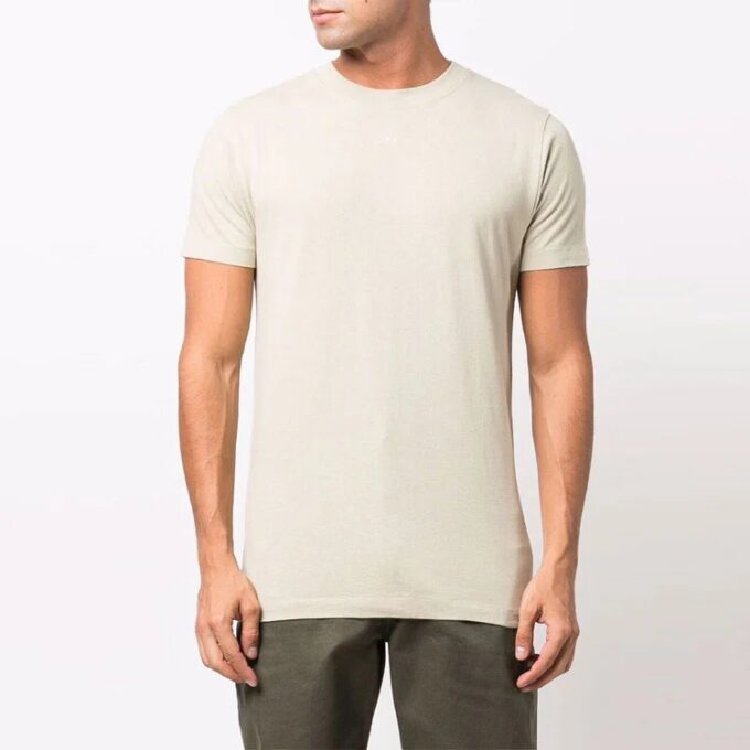 FW21 Pantalones Cortos con estampado de flechas en la espalda, versión estándar, beige