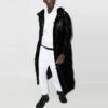 FW21 Sudadera con capucha de manga larga, versión blanca
