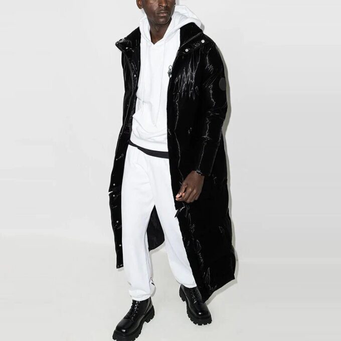 FW21 Sudadera con capucha de manga larga, versión blanca