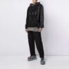 FW21 Tie Dye con estampado de letras, versión en negro