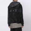 FW21 Tie Dye con estampado de letras, versión en negro