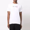 FW21 Versión de pantalones cortos con estampado de flechas, color blanco