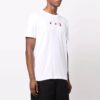 FW21 Versión de pantalones cortos con estampado de flechas, color blanco