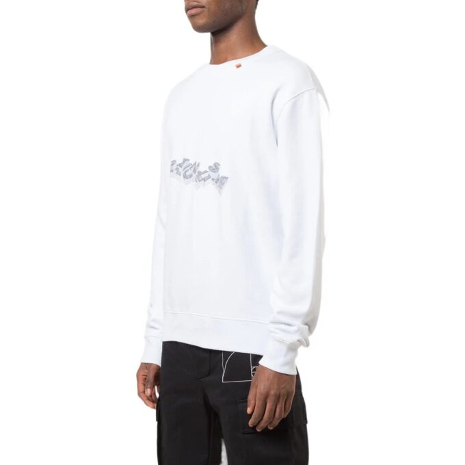 Sudadera con estampado de flechas «Blanco»