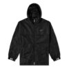Gabardina urbana moderna Arrows para hombre, negro