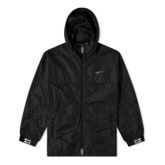 Gabardina urbana moderna Arrows para hombre, negro
