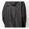 Gabardina urbana moderna Arrows para hombre, negro