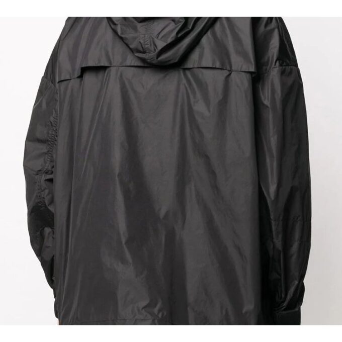 Gabardina urbana moderna Arrows para hombre, negro