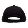 Gorra con aplique de calavera en negro y azul llama para hombre