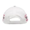 Gorra con visera Impressionism para hombre, color blanco