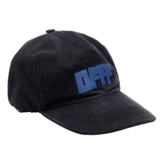 Gorra de béisbol con logotipo bordado, negra