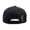 Gorra de béisbol con logotipo bordado, negra