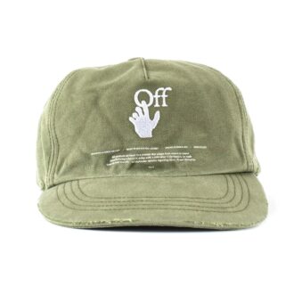 Gorra de béisbol con logotipo bordado verde