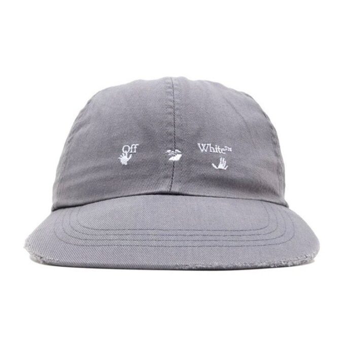 Gorra de béisbol con logotipo «Gris»