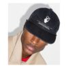 Gorra de béisbol con logotipo HANDS-OFF Gorra con visera Negra