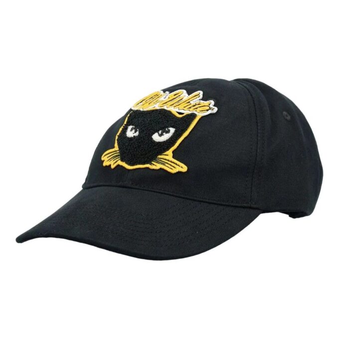 Gorra de béisbol de gabardina Cat Varsity «Negro»