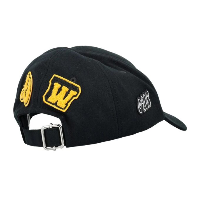 Gorra de béisbol de gabardina Cat Varsity «Negro»