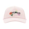 Gorra de béisbol de lona bordada Off-White «Light Pink»
