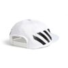 Gorra de béisbol Off-White para hombre con rayas blancas