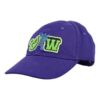 Gorra de béisbol universitaria con parche del logotipo