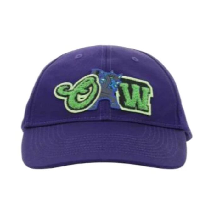 Gorra de béisbol universitaria con parche del logotipo