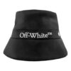 Gorra de pescador con estampado del logotipo clásico, negra