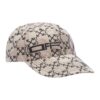 Gorra Off-White para hombre con estampado de Arrows en blanco cremoso