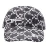 Gorra Off-White para hombre con estampado de flechas en negro y blanco