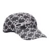 Gorra Off-White para hombre con estampado de flechas en negro y blanco