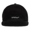 Gorra Off-White para hombre con logotipo bordado en negro