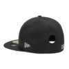 Gorra Off-White para hombre x MLB x New Era Crossover Hole Wool negra