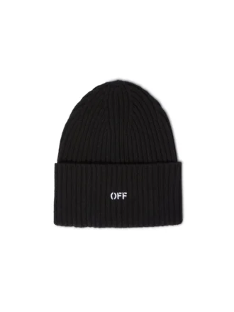 Gorro holgado Stamp negro