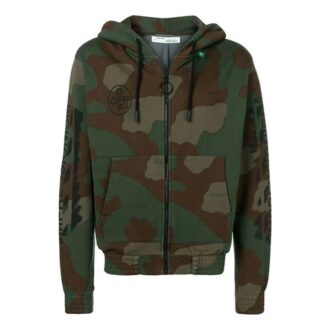 HOMBRE Diag Stencil Verde militar/Camuflaje