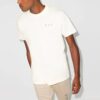 Hombre Off-White x Browns 50 Logo cruzado estampado Cuello redondo Pantalones Cortos Versión estándar Blanco
