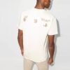 Hombre Off-White x Browns 50 Logo cruzado estampado Cuello redondo Pantalones Cortos Versión estándar Blanco