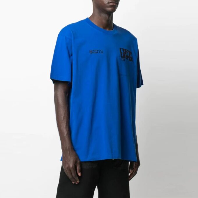 Hombre SS21 Logotipo Arrows Oversize Azul