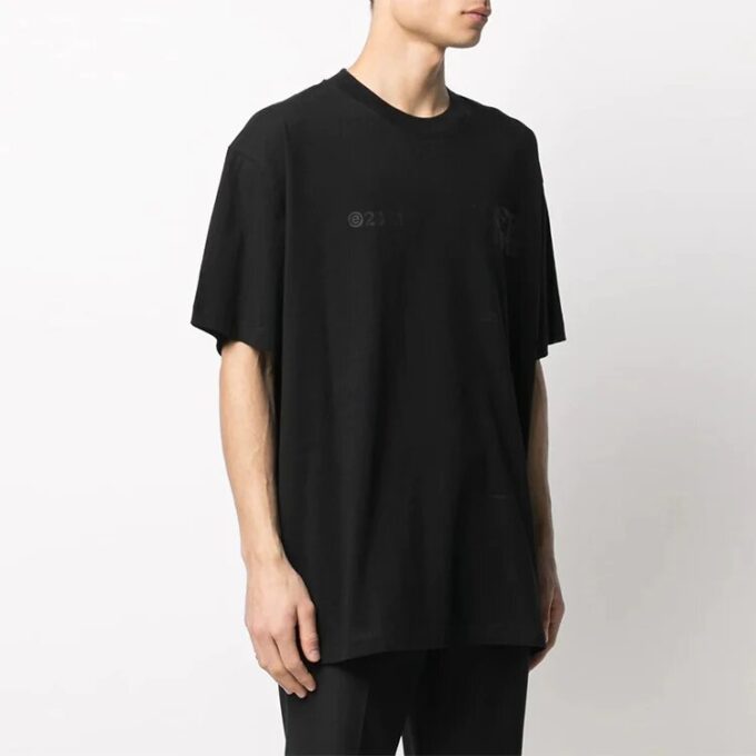 Hombre SS21 Tech Marker Logo Negro
