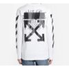 Impresión del logotipo Dripping Arrows para hombre, blanco