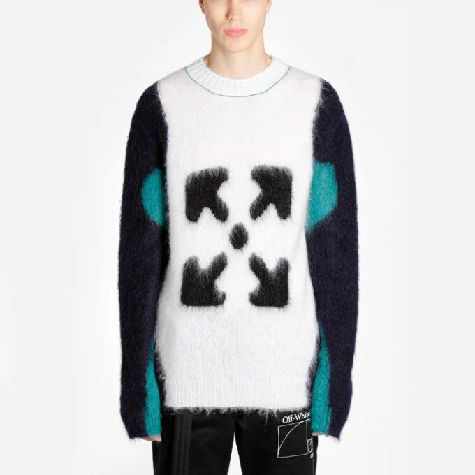 Jersey Arrow negro/blanco para hombre Blanco