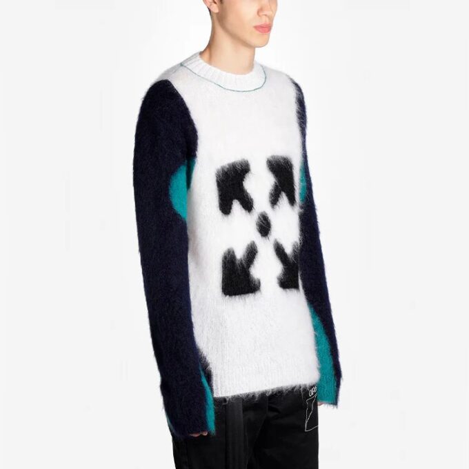 Jersey Arrow negro/blanco para hombre Blanco