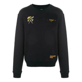 Jersey casual de cuello redondo con estampado de letras, colección primavera-verano 2021, negro