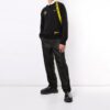 Jersey casual de cuello redondo con estampado de letras, colección primavera-verano 2021, negro