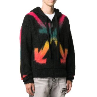 Jersey con capucha Arrows Vein FW20 para hombre, negro