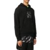Jersey con capucha bordado FW20 para hombre, negro